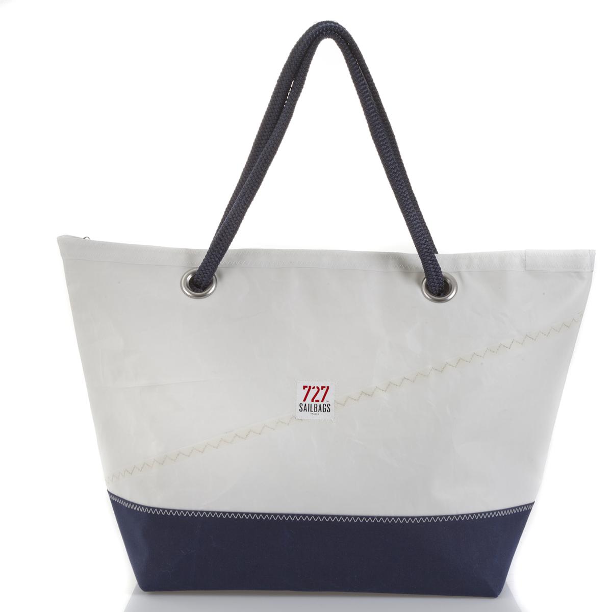 CARLA Tasche Blue Navy No 9 red Rckseite