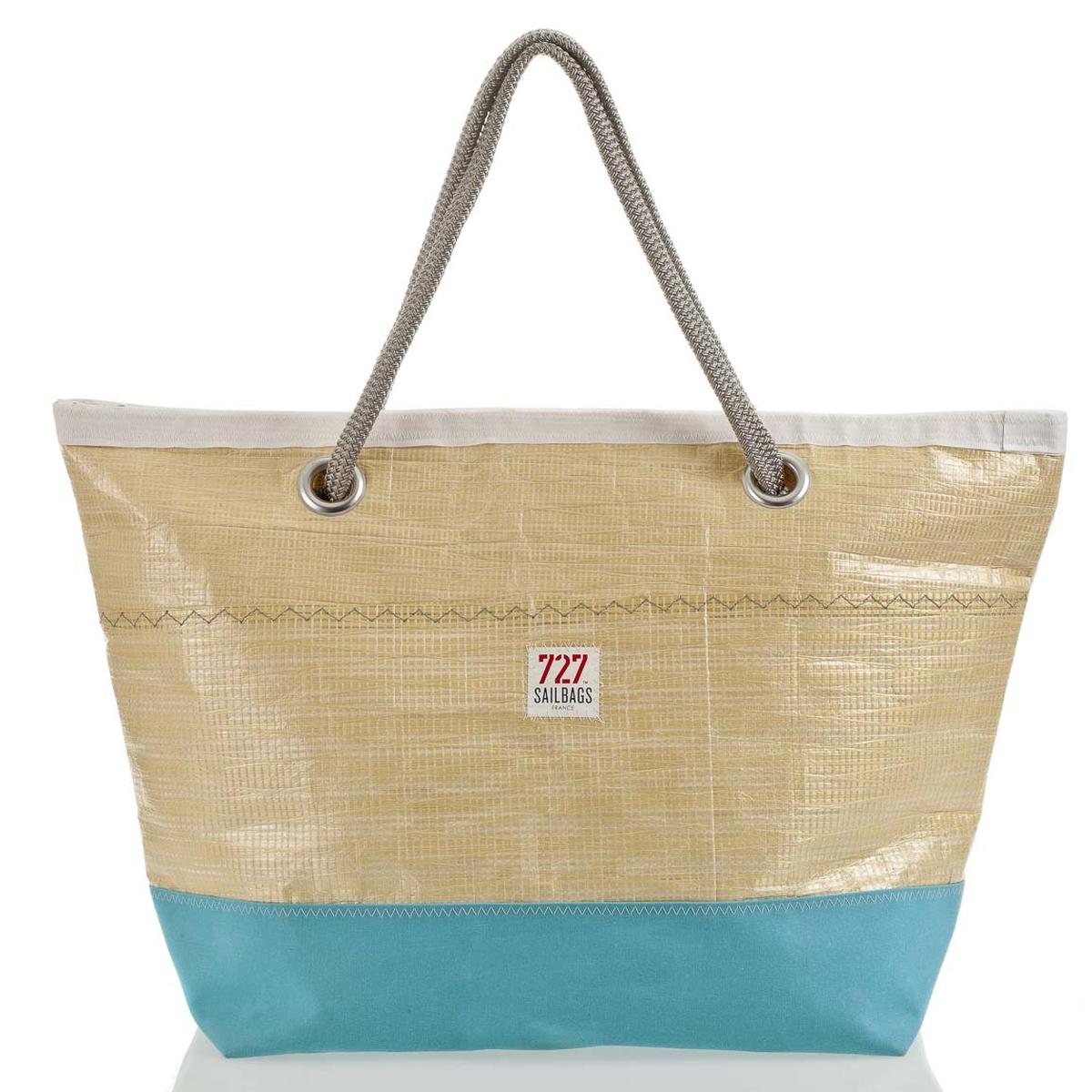 CARLA Tasche Classic Light Blue No 6 grey Rckseite