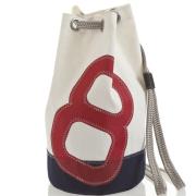 Jack Mini Tasche Dacron marineblau, Nr 8 rot Jack Mini Tasche Dacron marineblau, Nr 8 rot