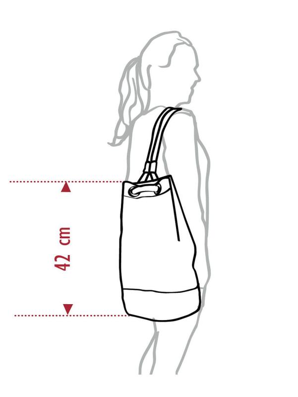 Die Proportionen der Jack Mini Tasche