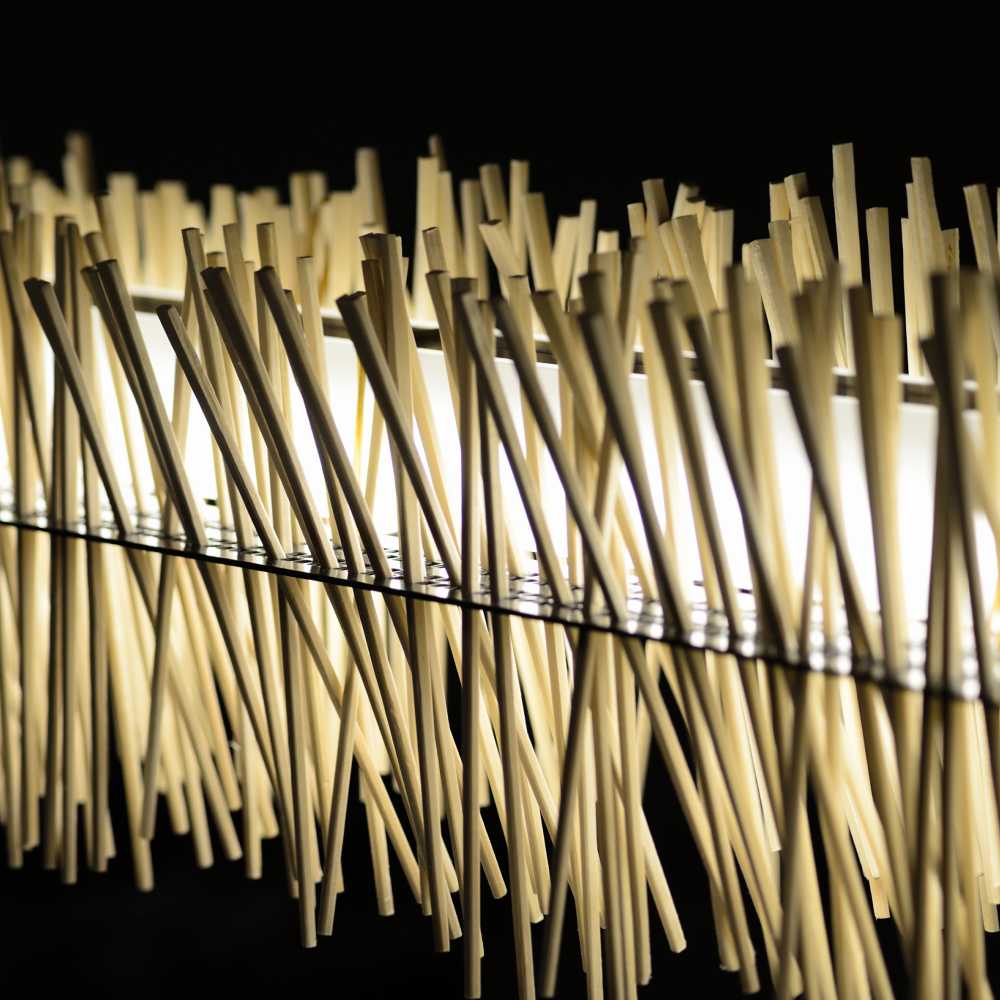 HAYASHI Pendelleuchte Detailansicht von Absolut Lightning HAYASHI Pendelleuchte Detailansicht
