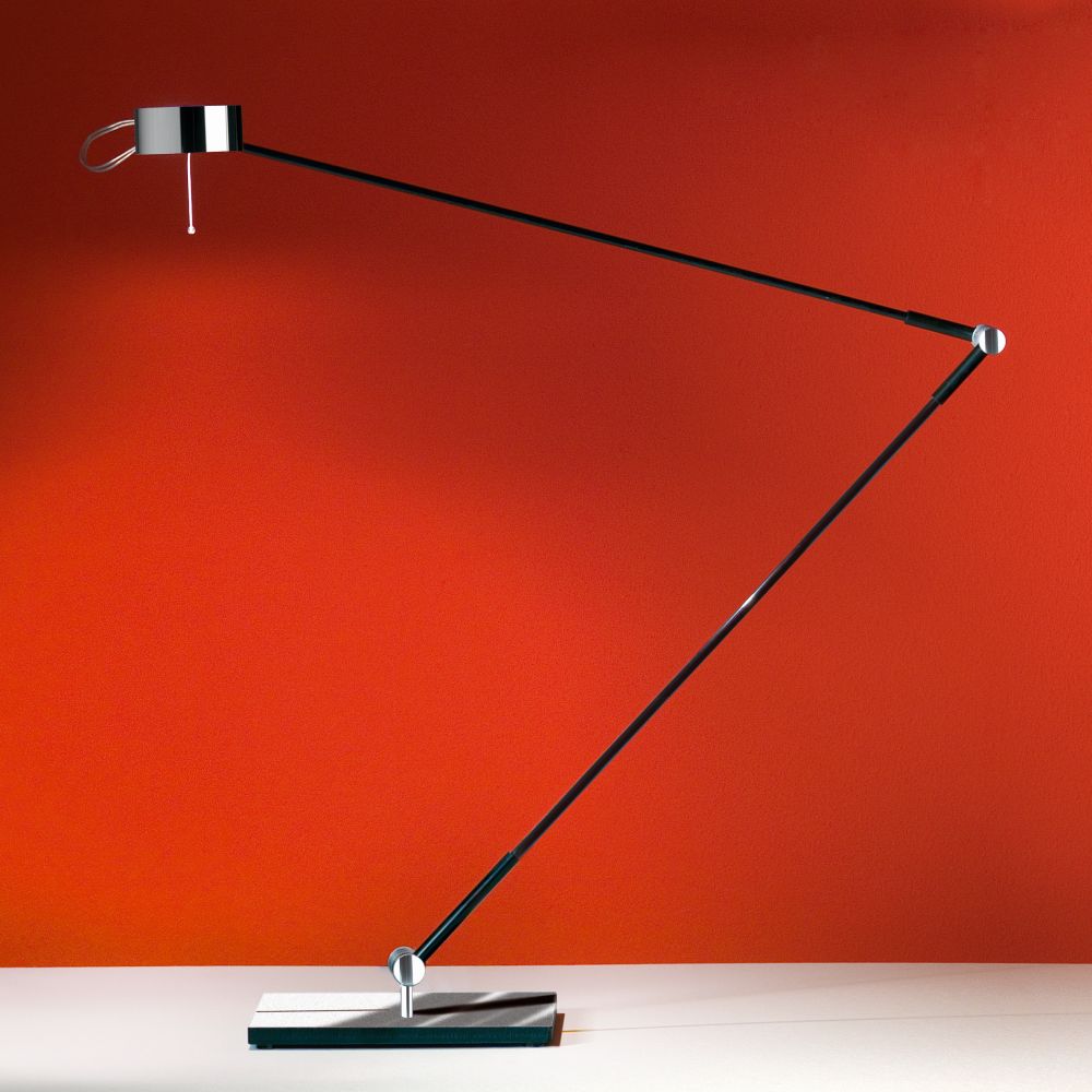 DESKTOP LIGHT chrom glnzend mit Standfu