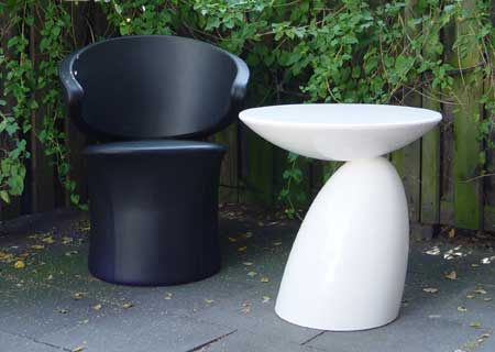 Parabel table von Adelta Parabel table