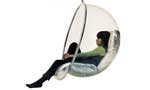 Bubble Chair, Adelta, Designer Eero Aarnio Bubble Chair, Marke Adelta, Designer Eero Aarnio