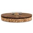 ARTU Feuerstelle Holz, 300 cm