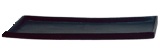STONEFIBER Untersetzer Der Quadratische 52 schwarz