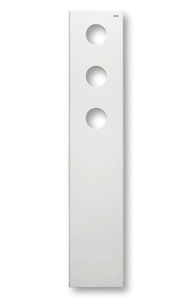 TREO V Design-Heizkörper, HxB:203x39.8.cm, weiß
