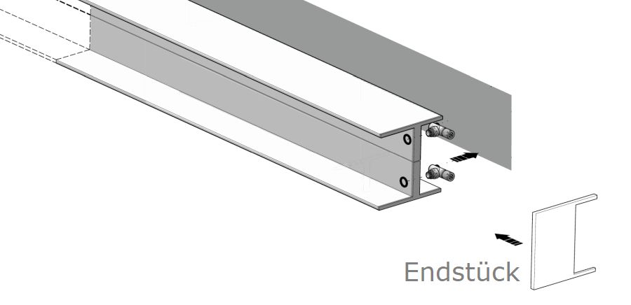 Ventile und Endstck (optional) fr den T2O