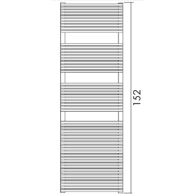 Antrax Design-Heizkrper TRIM-BATH 152 cm hoch