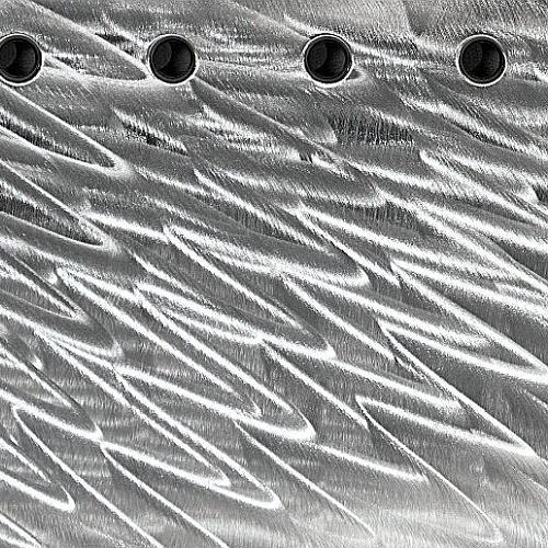 Antrax Design-Heizkörper FLAT O, Edelstahl von Hand gebürstet von Antrax Antrax Design-Heizkörper FLAT O, Edelstahl von Hand gebürstet