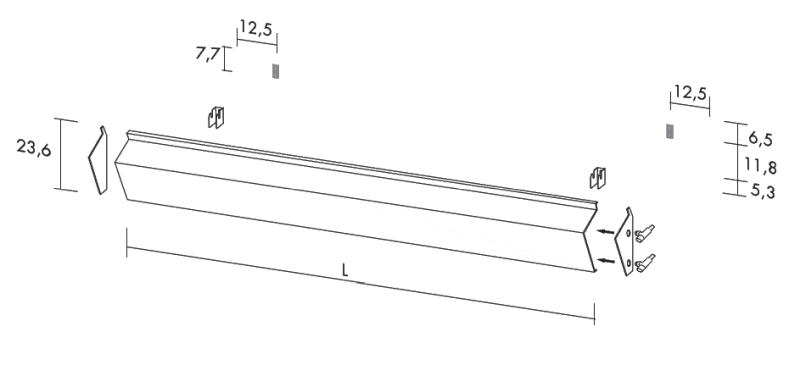 Antrax Design-Heizkrper ANDROID vertikal