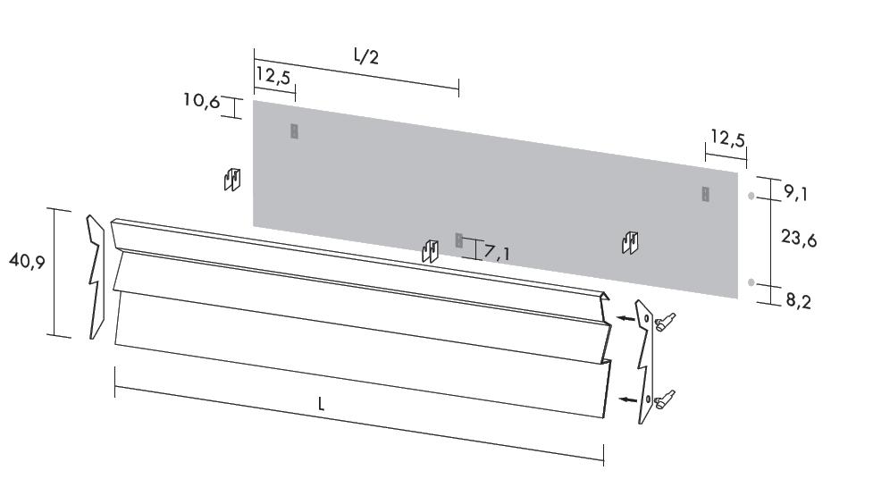 Antrax Design-Heizkrper ANDROID vertikal