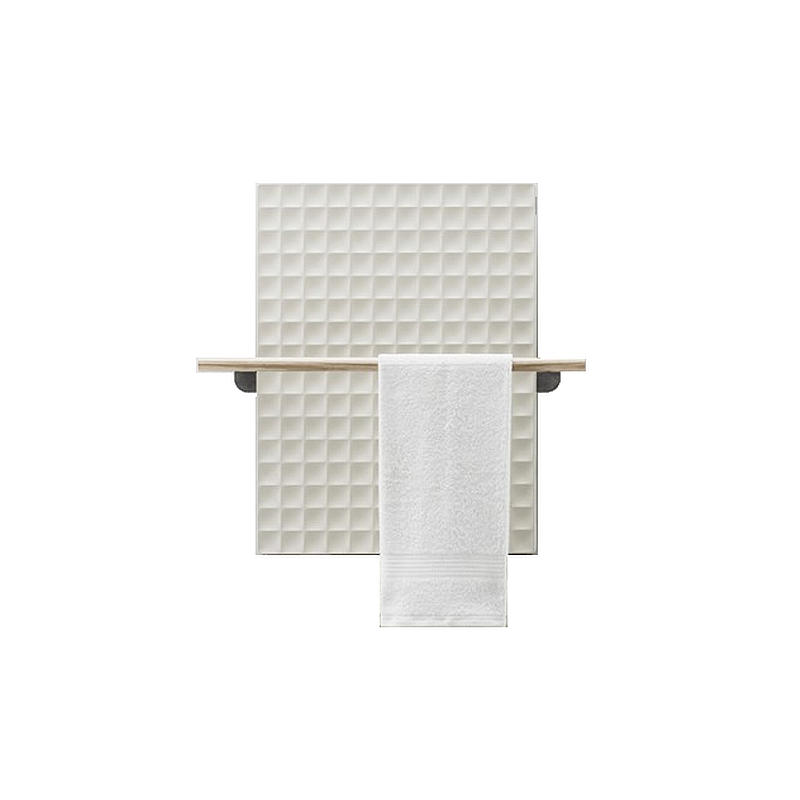 Antrax Design-Heizkrper WAFFLE Bath 82 cm, 1 Handtuchstange