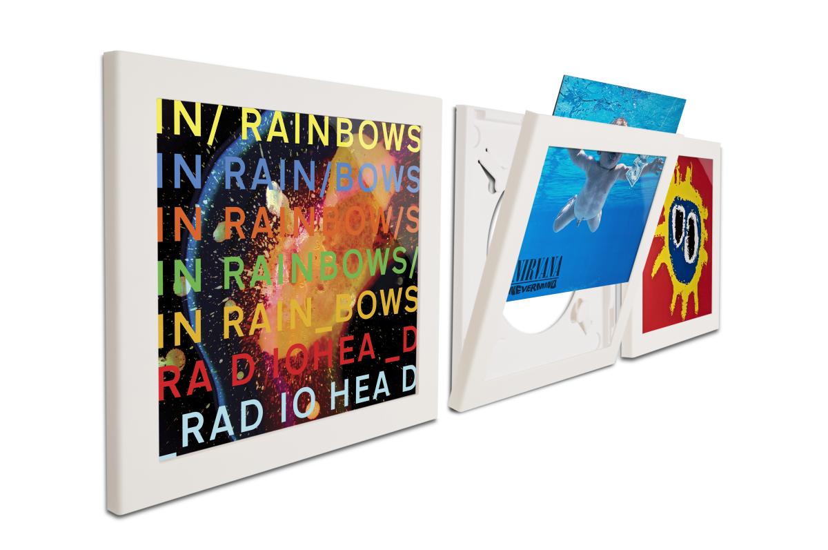 Art Vinyl Flip & Frame Bilderrahmen 3er-Set weiß von Art Vinyl Art Vinyl Flip & Frame Bilderrahmen 3er-Set weiß