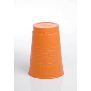 Qoffee-Stool orange (RAL 2011) von Artificial Qoffee-Stool orange (RAL 2011)