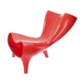 ORGONE LOUNGE CHAIR Lounge Sessel rot (RAL 3000) von Artificial ORGONE LOUNGE CHAIR Lounge Sessel rot (RAL 3000)