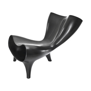 ORGONE LOUNGE CHAIR Lounge Sessel schwarz (RAL 9005) von Artificial ORGONE LOUNGE CHAIR Lounge Sessel schwarz (RAL 9005)