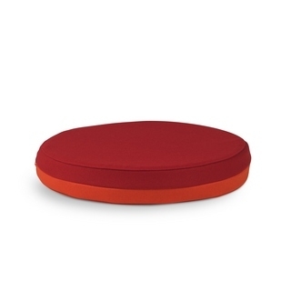 Sitzkissen f�r Hocker Otto rot/orange