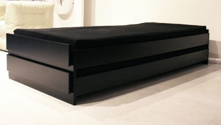 TWICE Stapelbett, 2 St�ck, schwarz