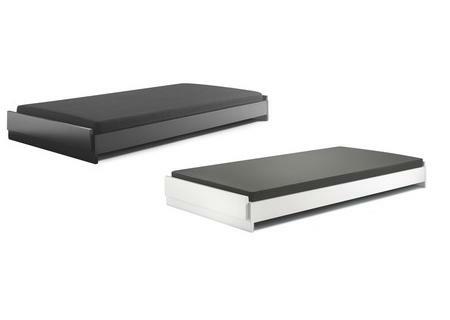 TWICE Stapelbett schwarz und wei�