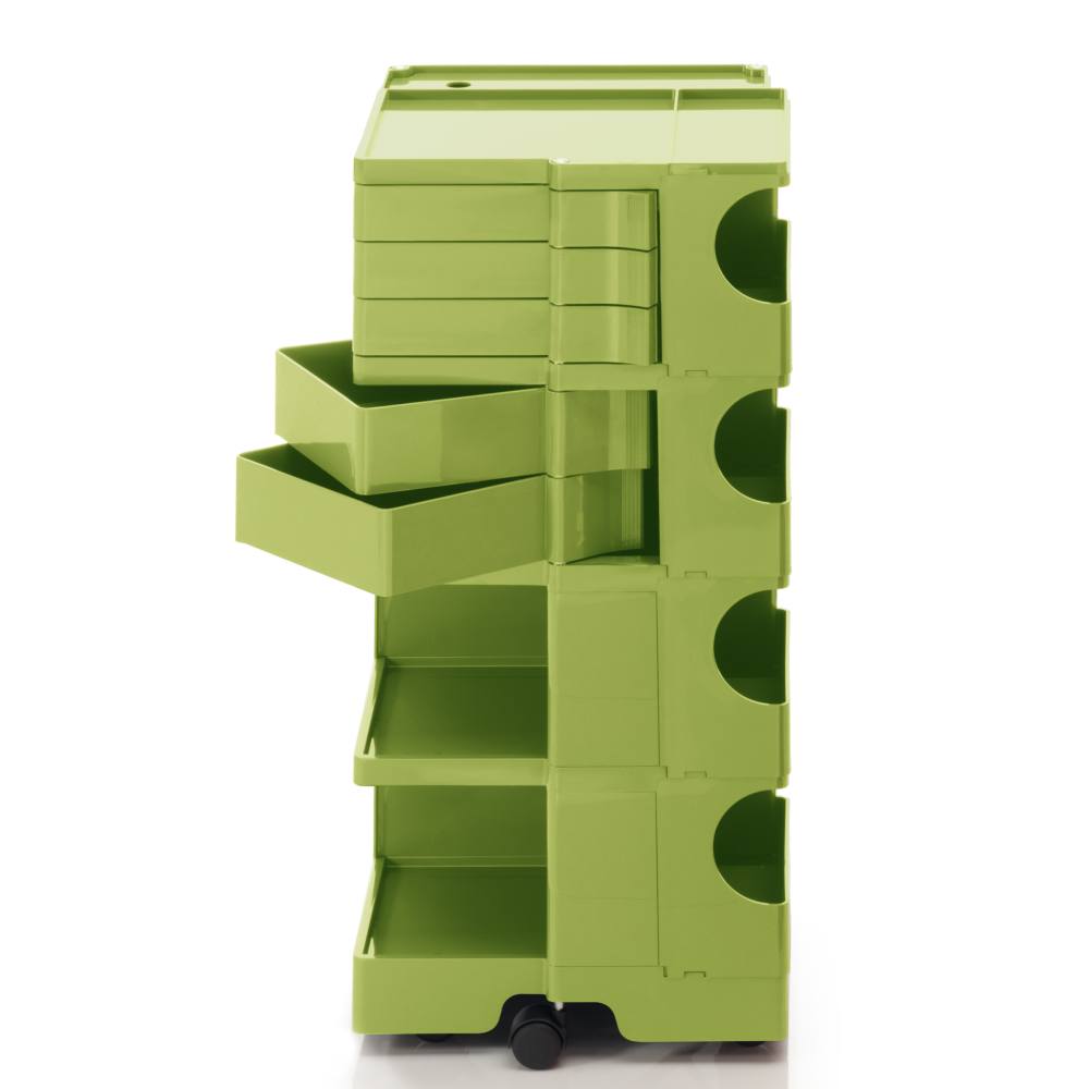 BOBY L Rollcontainer B45V, H 95 cm, limonengrün von B-LINE BOBY L Rollcontainer B45V, H 95 cm, limonengrün