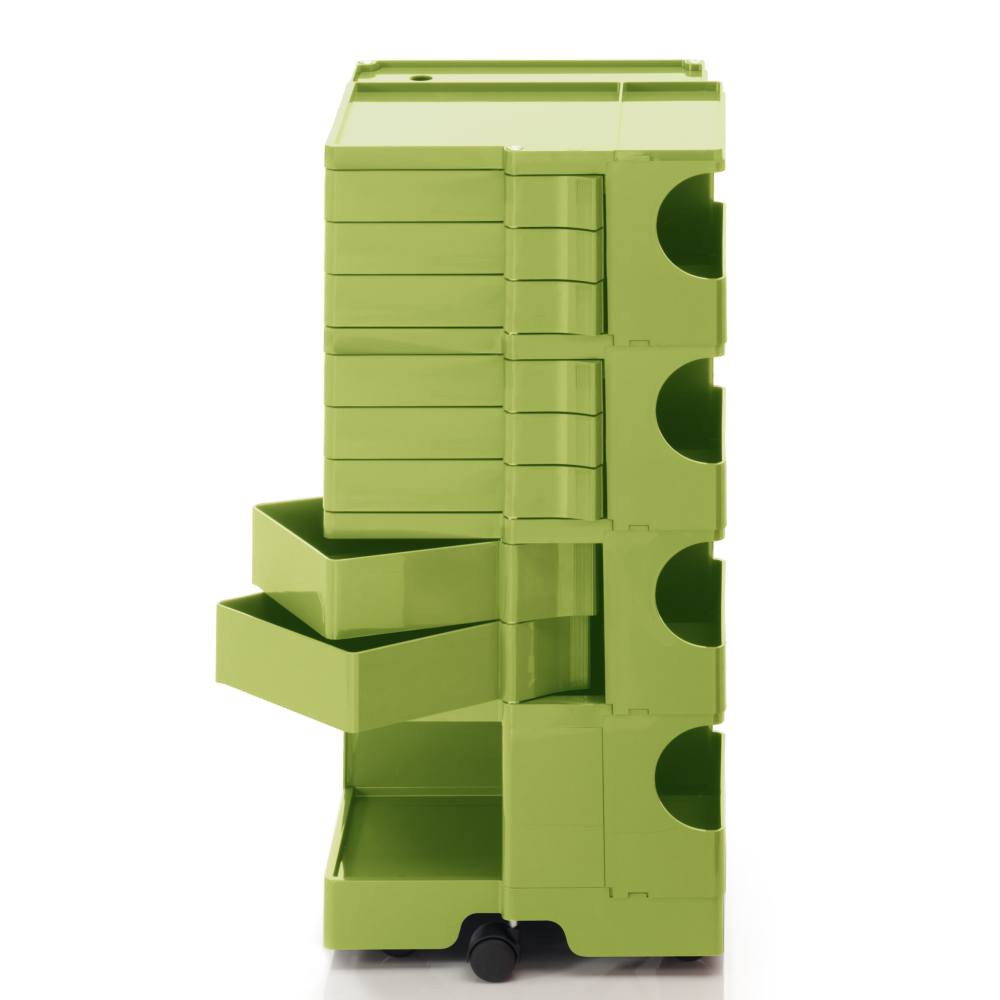 BOBY L Rollcontainer B48V, H 95 cm, limonengrün von B-LINE BOBY L Rollcontainer B48V, H 95 cm, limonengrün