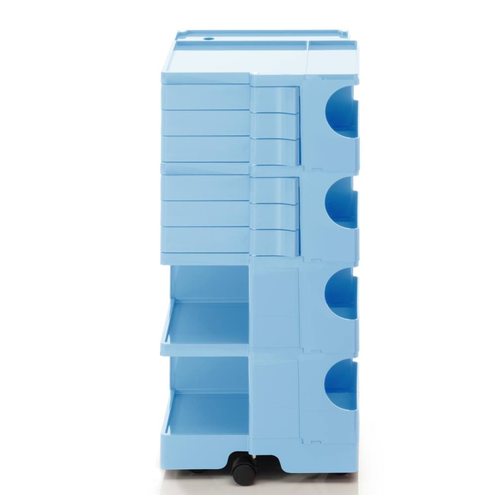BOBY L Rollcontainer B46U, H 95 cm, bonnie blue von B-LINE BOBY L Rollcontainer B46U, H 95 cm, bonnie blue