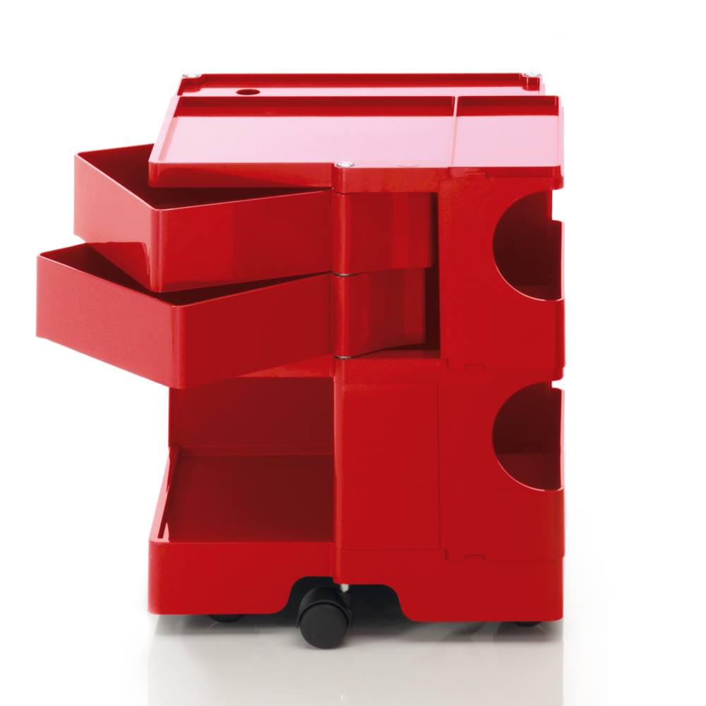 BOBY S Rollcontainer B22R, H 53 cm, rot