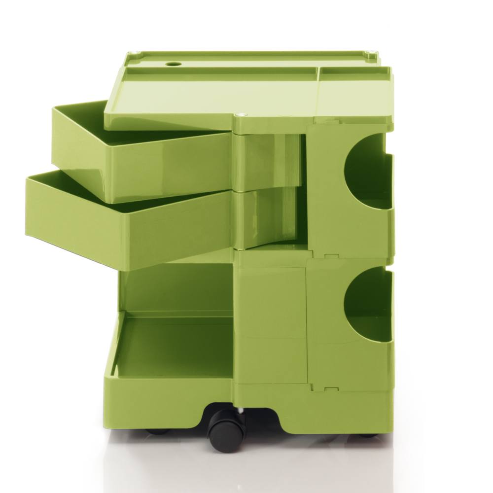 BOBY S Rollcontainer B22V, H 53 cm, limonengrün von B-LINE BOBY S Rollcontainer B22V, H 53 cm, limonengrün