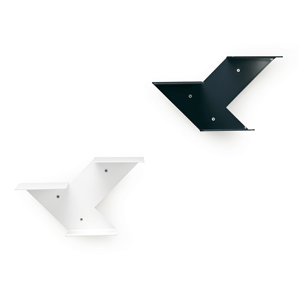 FIN Regalmodul weiß und anthrazit von B-LINE FIN Regalmodul weiß und anthrazit