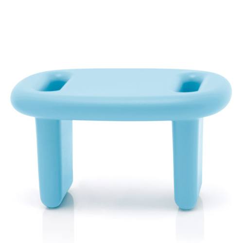SNOOP Hocker / Beistelltisch / Regal Topazblau von B-LINE SNOOP Hocker / Beistelltisch / Regal Topazblau