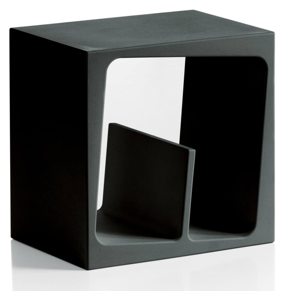 QUBI Regal schwarz von B-LINE QUBI Regal schwarz
