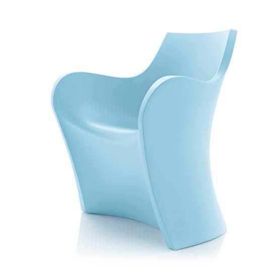 WOOPY Sessel Topazblau von B-LINE WOOPY Sessel Topazblau