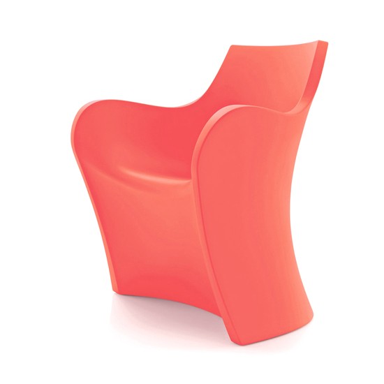 WOOPY Sessel Korallenrot von B-LINE WOOPY Sessel Korallenrot