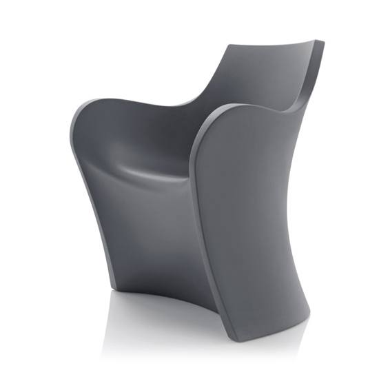 WOOPY Sessel Basaltgrau von B-LINE WOOPY Sessel Basaltgrau