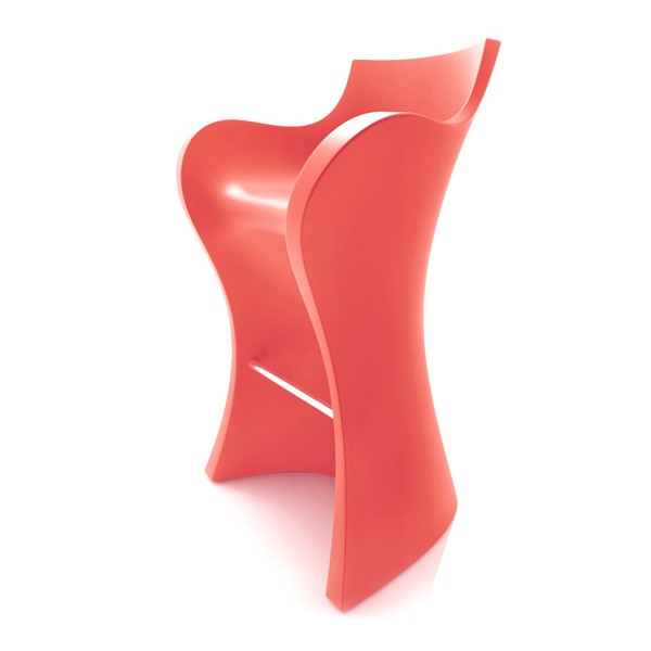 WOOPY Barhocker korallenrot von B-LINE WOOPY Barhocker korallenrot