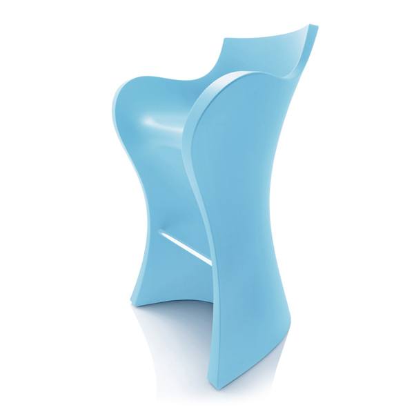 WOOPY Barhocker topazblau von B-LINE WOOPY Barhocker topazblau