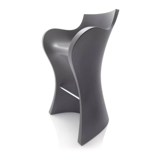 WOOPY Barhocker basaltgrau von B-LINE WOOPY Barhocker basaltgrau