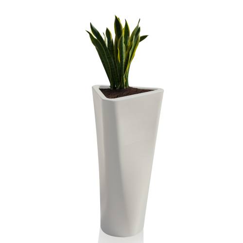 EVE Pflanzgefäß 101 cm, weiß von B-LINE EVE Pflanzgefäß 101 cm, weiß