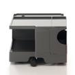 BOBY Rollcontainer Mini B10T, H31.5 cm, tornadograu