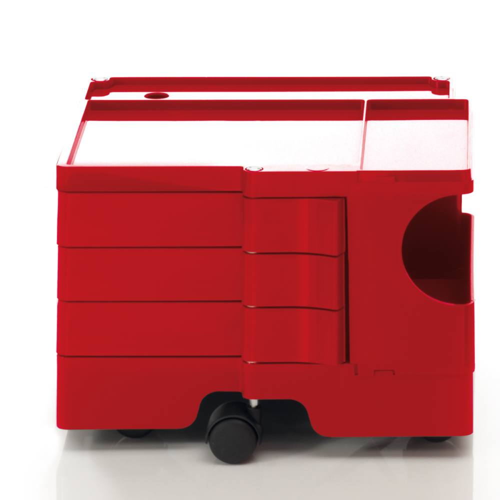 BOBY Rollcontainer Mini B13R, H31.5 cm, rot