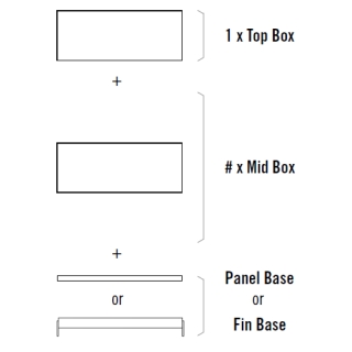 BRIX Schubladenkonsole S2 Modularsystem