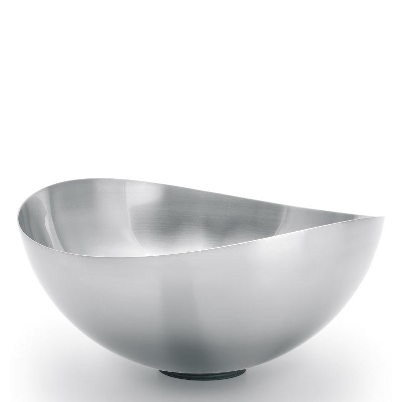 ONDEA Schale tief,  30 cm, Hhe 15 cm, Edelstahl