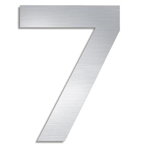 SIGNO Hausnummer 7 Edelstahl matt von Blomus SIGNO Hausnummer 7 Edelstahl matt