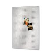 Muro Magnettafel gelocht 90 x 60 cm, Edelstahl gelocht Muro Magnettafel gelocht 90 x 60 cm, Edelstahl gelocht