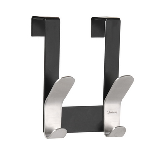 VENEA Türgarderobe schwarz, 2 Haken von Blomus VENEA Türgarderobe schwarz, 2 Haken