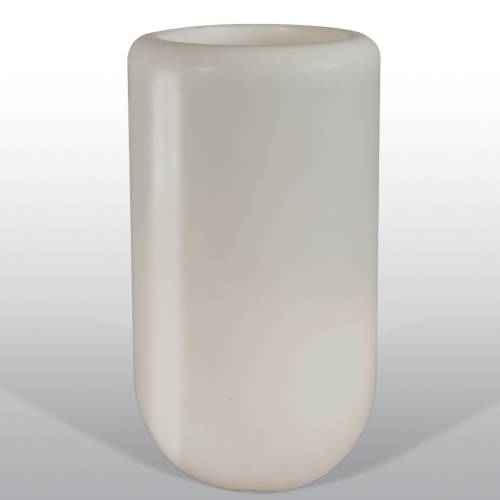 Bloom Pill beleuchtete Vase 107 cm hellgrau