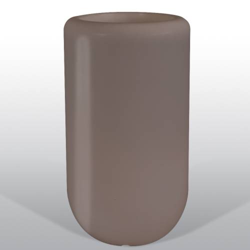 Bloom Pill beleuchtete Vase 107 cm taupe