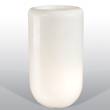 Bloom Pill beleuchtete Vase 70 cm weiß