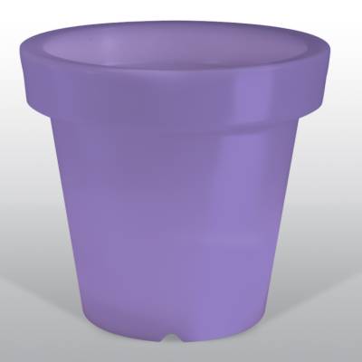 Bloom POT 40 beleuchteter Blumentopf violett